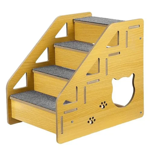 Wooden Nonslip Pet Stairs