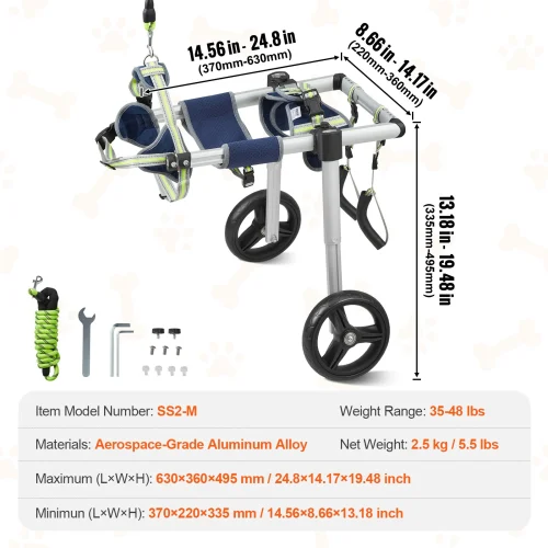 Dog Wheelchair for Back Legs