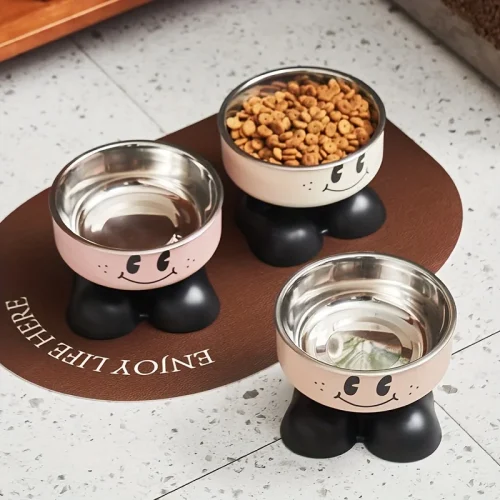 Elevated Stainless Steel Dog Cat Bowl